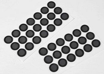 PU waterproof breathable membrane circular discs on release liner