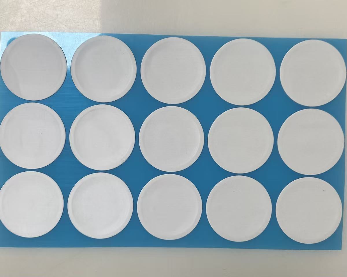 Round ePTFE pressure equalization vent membrane for sealed enclosures