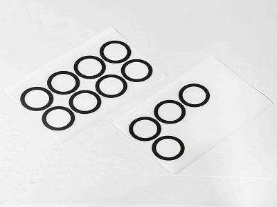 Acoustic waterproof membrane die-cut parts for speakers and microphones