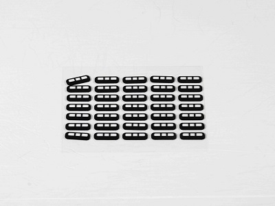Custom die-cut ePTFE membrane components in various shapes