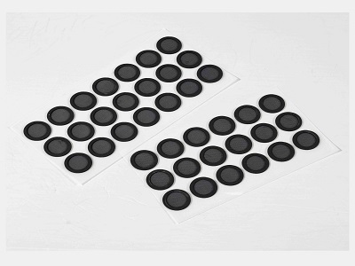 PU waterproof breathable membrane circular discs on release liner
